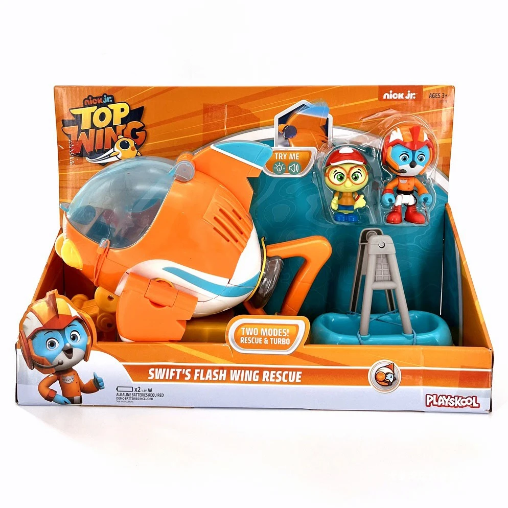 

Мультяшные фигурки TopWing Top Wing Swift Flash Wing, спасательный плот, автомобиль, звуковой сигнал, стержень, Броди Пенни, игрушки, подарки для детей на день рождения