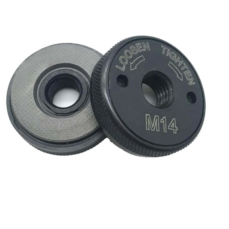 

2PCS M14 Thread Angle Grinder Clamping Nut Quick Release Nut Replacement Spare Parts Fast Locking Retaining Flange Nut