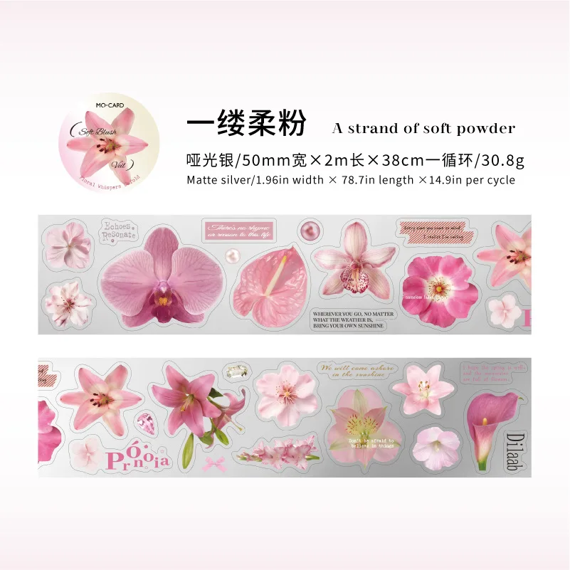 

Декоративные клейкие ленты Alideco для скрапбукинга