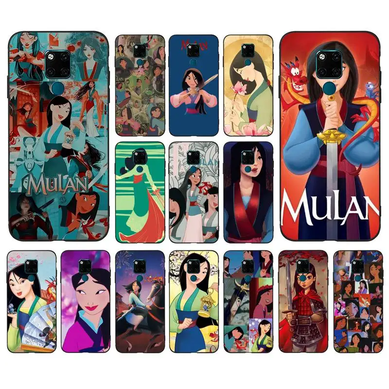 

Disney Mulan Phone Case for Huawei Mate 20 10 9 40 30 lite pro X Nova 2 3i 7se