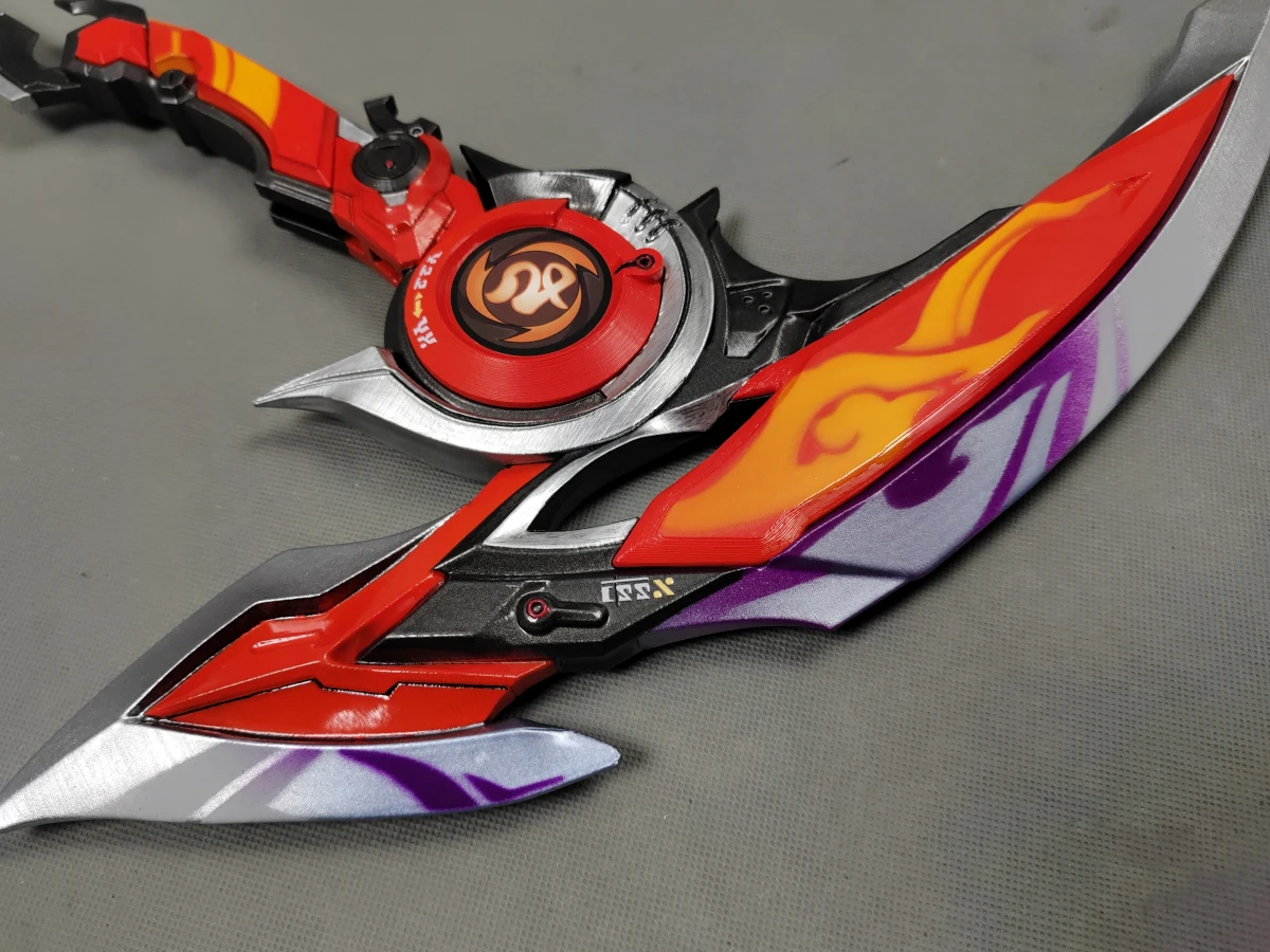 Раппа серп оружие Honkai: Star Rail косплей одежда реквизит Хэллоуин Рождественская