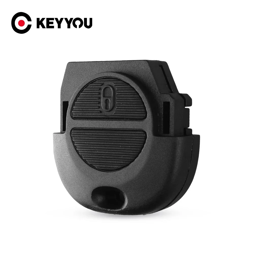 

KEYYOU 2-кнопочный автомобильный ключ с дистанционным управлением, сменный чехол для Nissan Micra Almera Primera X-Trail Navara Patrol Maxima Vanette