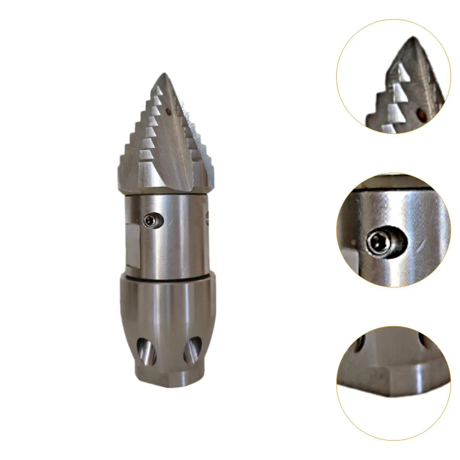 Sewer Nozzle Drain Jetter Side 4 Rear 6 Accessories Jet Hose