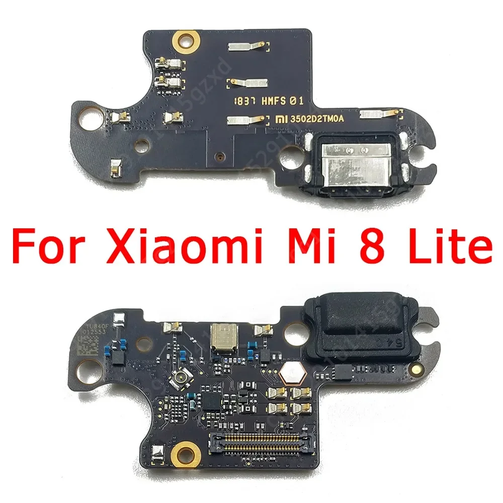 Зарядный порт для Xiaomi Mi 8 Lite SE Mi8 Pro зарядная плата Usb-разъем гибкий кабель замена