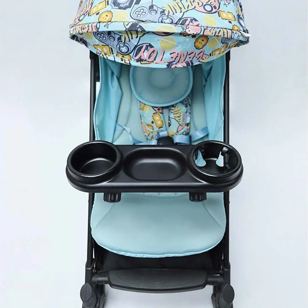 

Baby Plate Holder Snack Container Stroller Dinner Table Milk Cup Holder Infant Bottle Tray Toddler Stroller Handrest