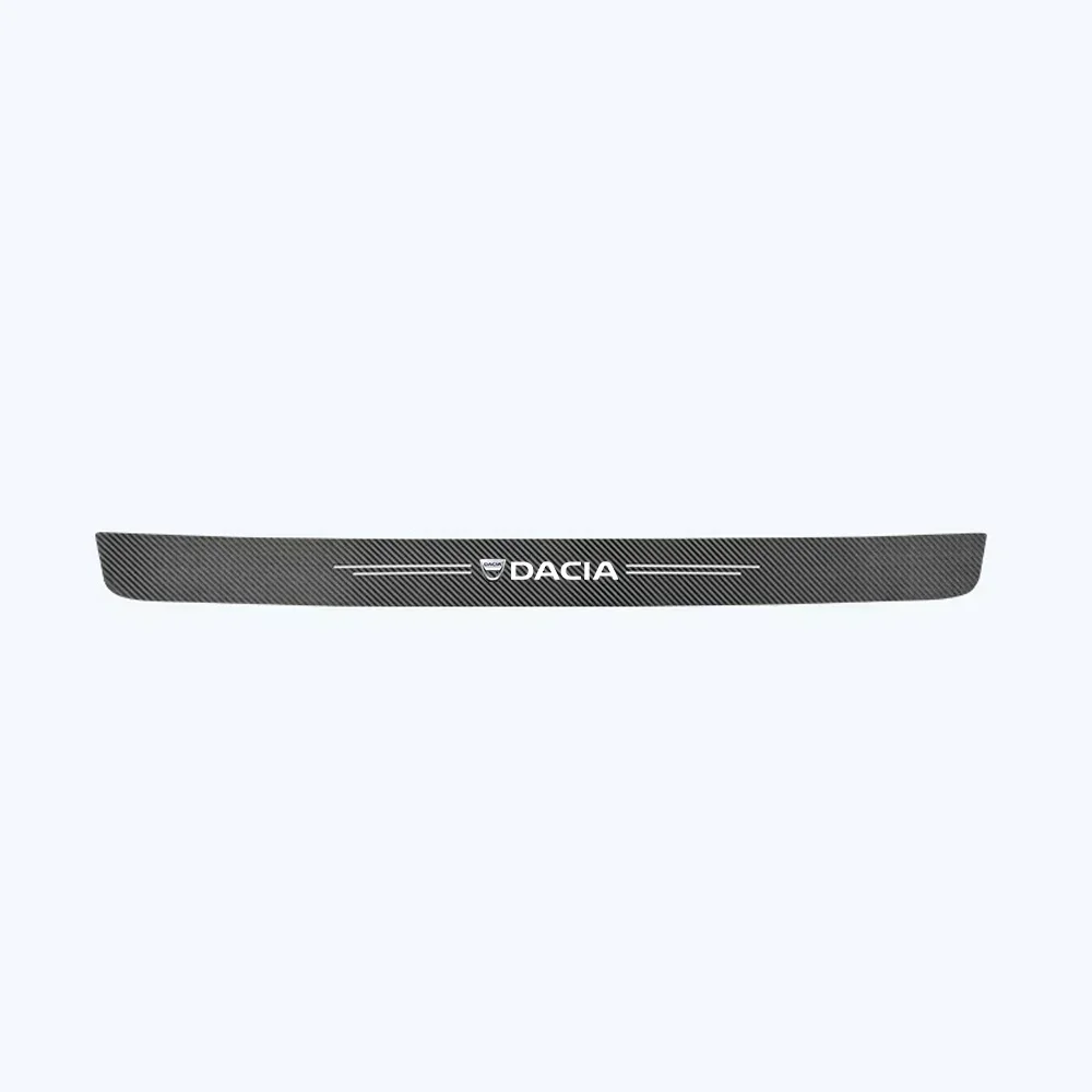 

1 шт. автомобильные наклейки для DACIA Logan Lodgy Sandero Jogger Duster Spring Bigster Dokker, углеродное волокно, против царапин, наклейки на багажник, хвост