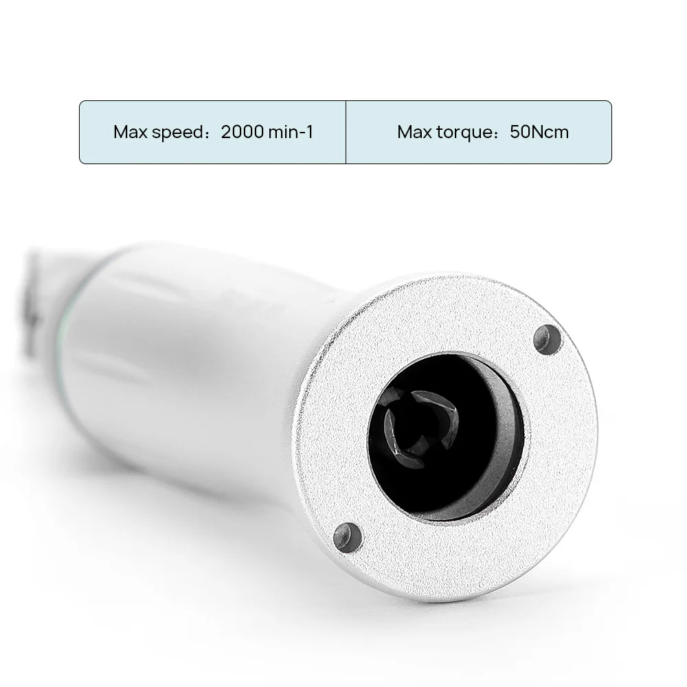 JOY DENTAL Dental 20:1 Reduction Implant Handpiece Contra Angle Latch Low Speed Handpiece External and Internal Water Spray