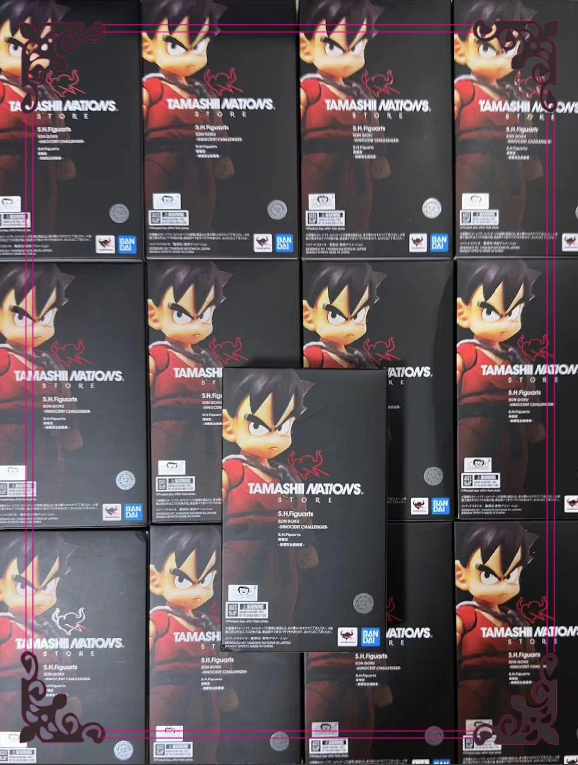 В наличии Bandai SH Figuarts SHF Dragon Ball Innocent Challenger Son Goku GT Аниме Фигурки Игрушки Модели