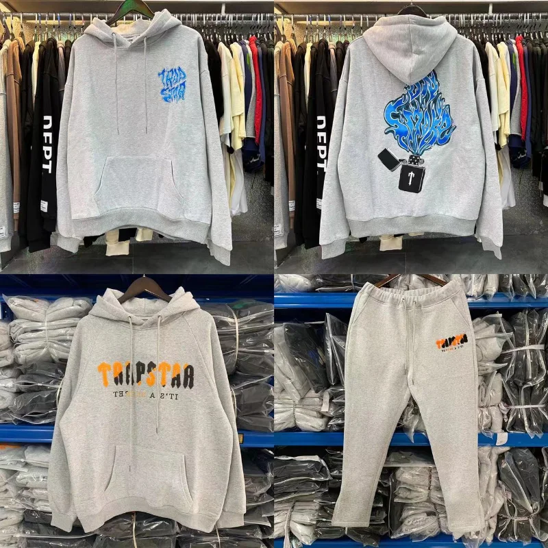 

Trapstar Fleece Hoodies Sweatshirt Set