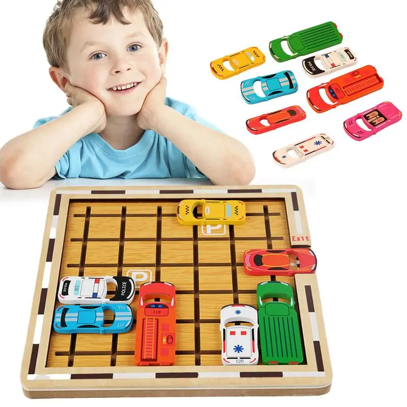 

Car Traffic Puzzle Puzzle Games For Kids Ages 4-8 Logic Game And STEM Toy For Boys And Girls Puzzle Logic Game Smart Driver