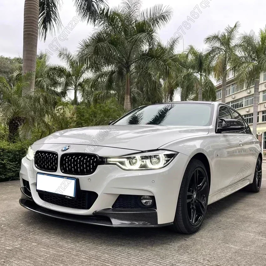 Для BMW 3 серии F30 F31 M Sport 2012-2018 черный автомобильный передний бампер спойлер