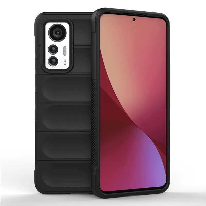 Для Xiaomi 12 Lite Чехол 6 55 дюйма Противоударный резиновый силиконовый бампер для Mi 12S