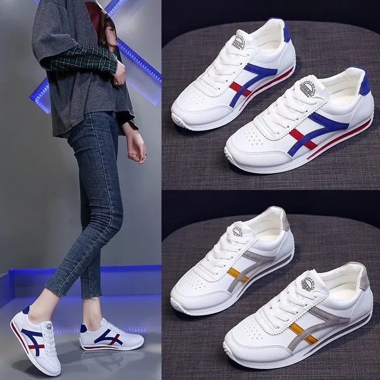 

Fashion Casual Leather Shoes Women's New Leather Breathable Women's Sneakers Women's Shoes