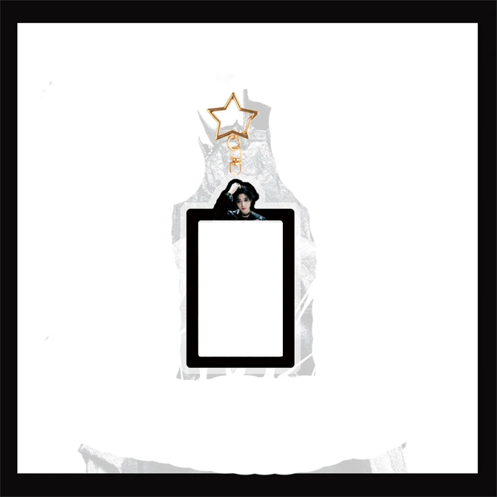 12 5 см держатель для фотокарт KPOP Hyunjin Felix Bangchan Lee Know новый альбом карта GIANT LOMO милая