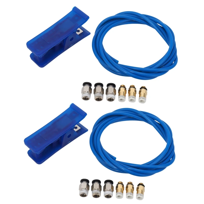 

2X for Tubing XS Series 2M and Tube Cutter for 3D Printer 1.75mm Filament with Pneumatic Fitting