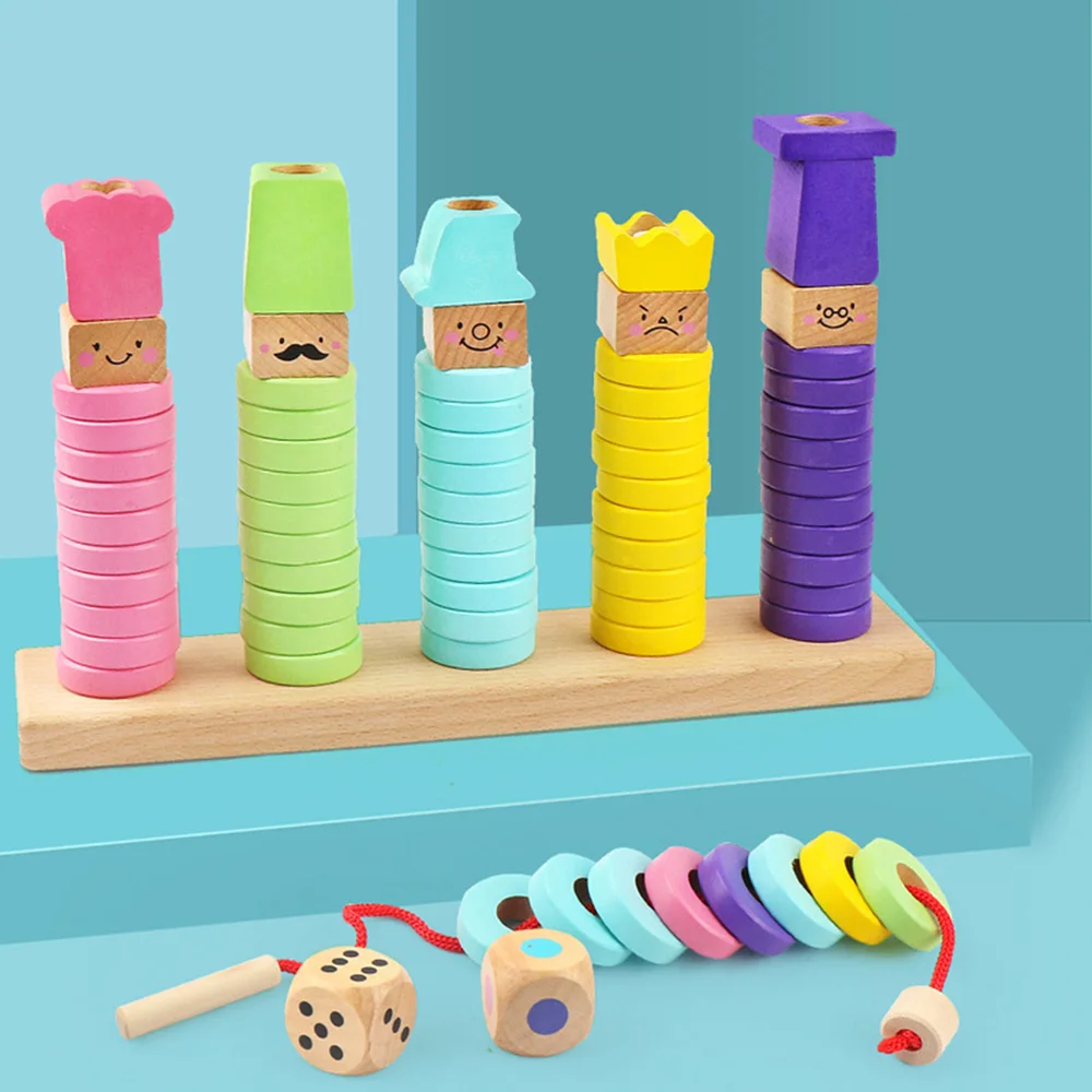 

Игрушка Радужная башня для детей 0-3 лет