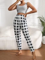 2022 new solid rib knit lounge setwomens sleepwear sexy sleepwear