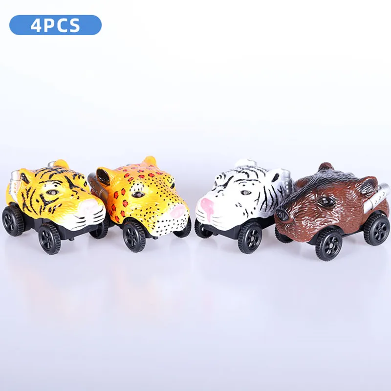 

Dinosaur Car Track Flashing LED Lights Cars Compatible with Most Tracks Light Up Racing Track Accessories