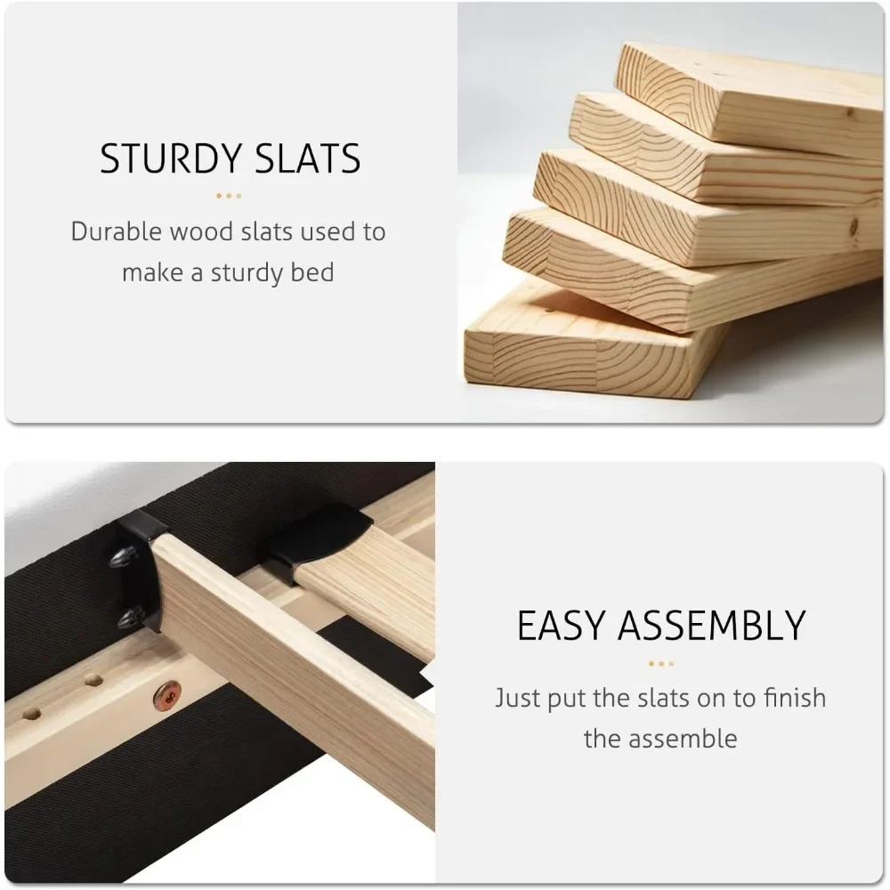 Полноразмерный каркас кровати Twin White Роскошный комплект мебели для спальни