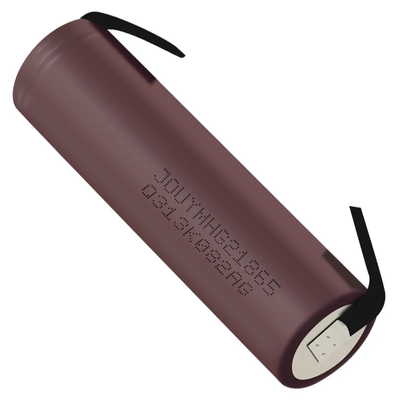 HG2 18650 Battery 3000mAh HG21865 3.7V Lithium Rechargeable High Discharge 20A Power Bateria (Welded Nickel Strips)