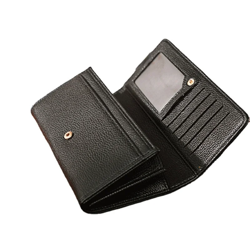 

2023 New Wern Style Wallet Ladies Long Simple Multi-card Large Capacity Women's Wallet Handbag Purses