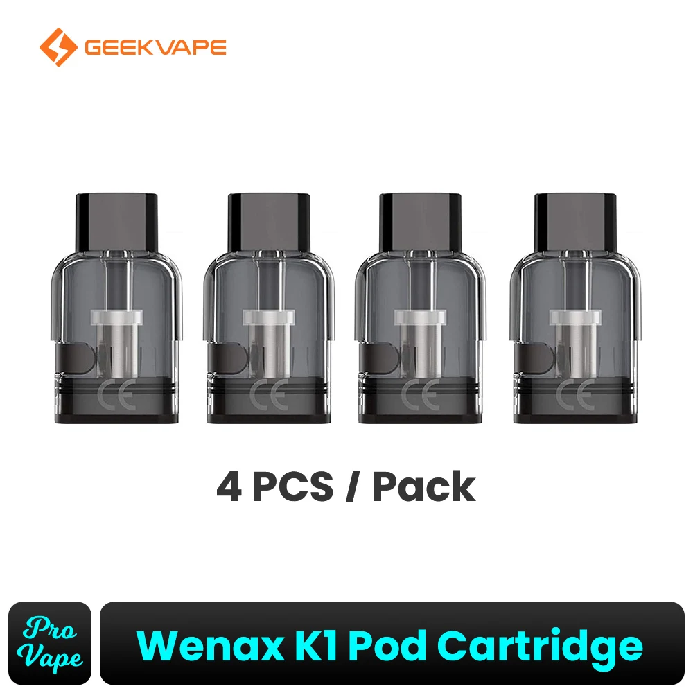 GEEKVAPE Wenax K1 Pod Cartridge 2ml 0.8ohm / 1.2ohm Coil Empty Cartridge Pod