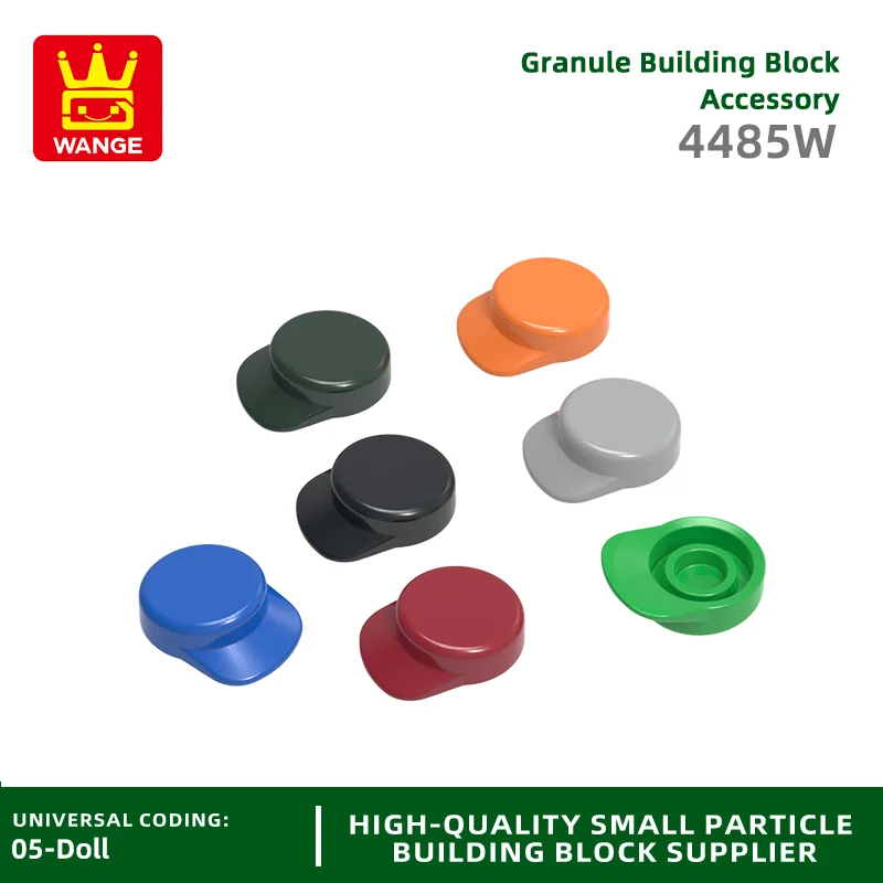 Wange 4485 Вт 100 г/277 шт. плоская шляпа строительный блок Moc головные уборы аксессуары
