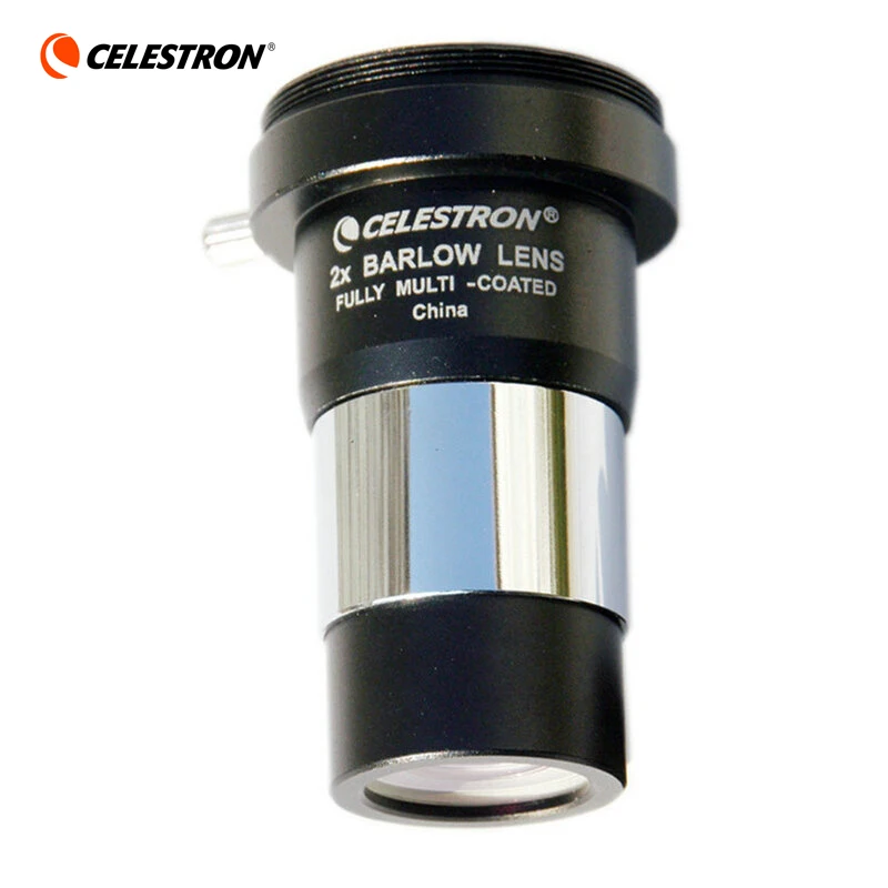 Celestron Barlow Eyepiece 2x Barlow Lens Eyepiece SLR Camera Adapter with M42 Thread 1.25 inch 2x Barlow Lens Fully Multi Coated
