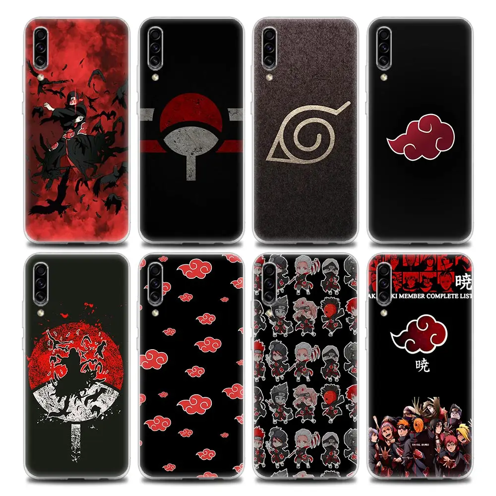 

Naruto Akatsuki Itachi Uchiha Clear Phone Case for Samsung A70 A70s A40 A50 A30 A20e A20s A10 A10S Note 8 9 10 20 Soft Silicone