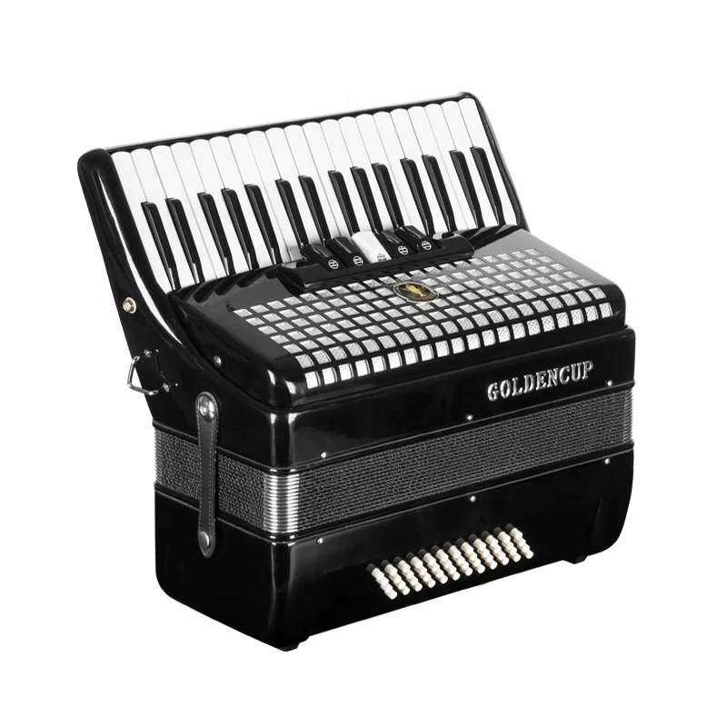 

Jh2005 gold cup brand 34Key 48 bass keyboard accordion, accordions