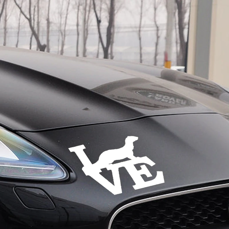 Наклейка на бампер автомобиля 3 размера 8 цветов