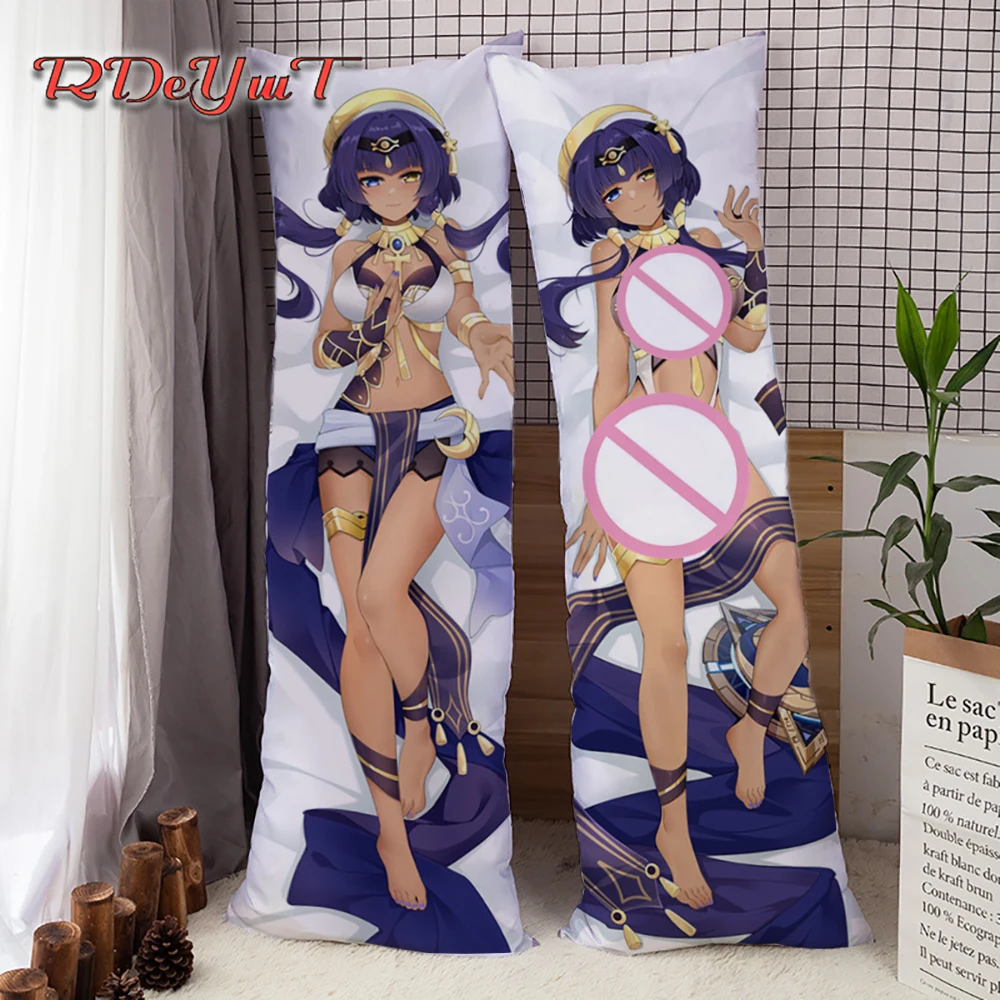 

2023 Game Genshin Impact Dakimakura Candace Hugging Body Pillow Cover Anime Long HD Design Pillowcases Home Decoration 6 Sizes