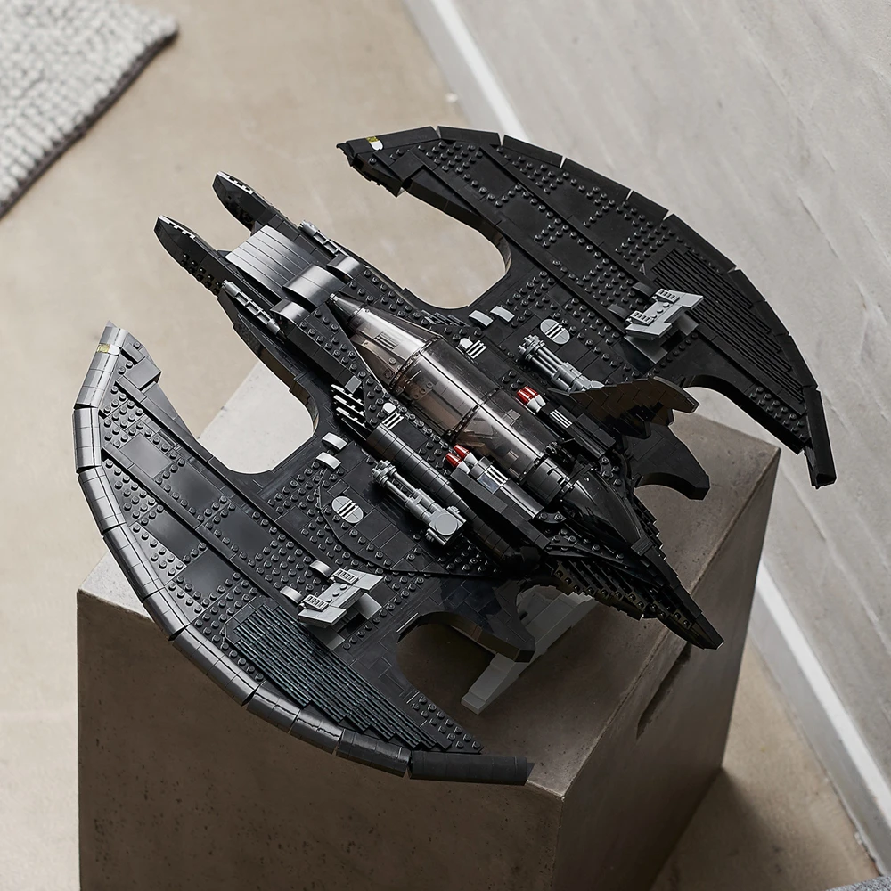 2363 шт. Super Heros 1989 Batwing 76161 Модель Строительные блоки космический корабль DC серии