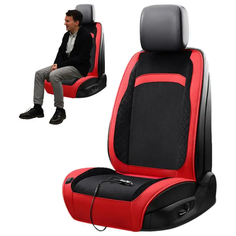 

Чехол для автомобильного сиденья с подогревом, подушка для сиденья с быстрым нагревом 12 В 24 В, протектор для автомобильного сиденья с подогревом, универсальный автомобильный обогреватель, 3 режима нагрева