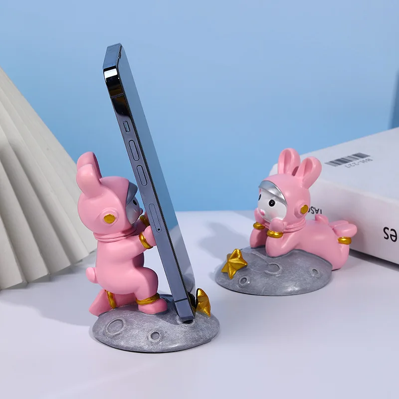 

Модный держатель для телефона, украшение, универсальная подставка для IPhone 14, настольный планшет для Xiaomi, астронавт, украшение для дома