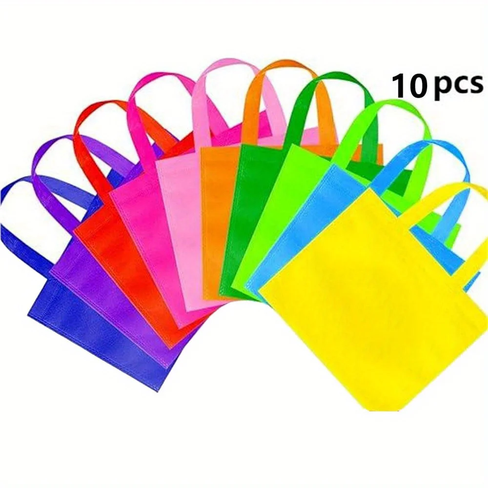 

10 Подарочных пакетов из нетканого материала