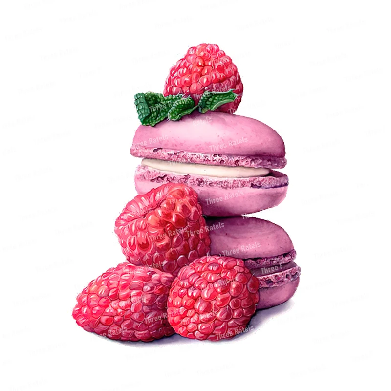 

Threeratels CO46 акварель ручная роспись макароны кондитерские наклейки кухня ресторан украшения наклейка