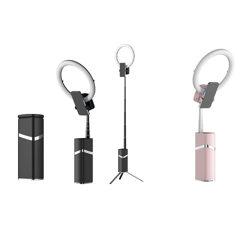 10-дюймовый мини-портативный светодиодный кольцевой заполняющий светильник