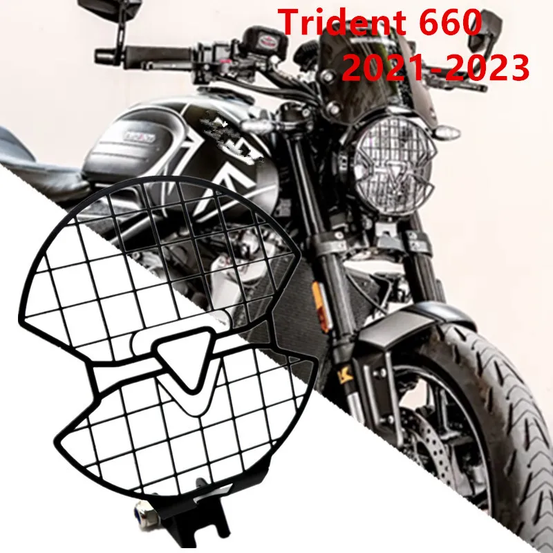 

Headlight Protective Cover For Triumph TRIDENT660 Trident 660 2021 2022 Motorcycle Accessories Headlight Grille Cover Protector