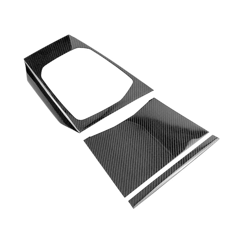 

Carbon Fiber Central Control Packaging Panel Sticker Kit Gear Panel Cover Trim for Bmw 3 Series G20 G28 G22
