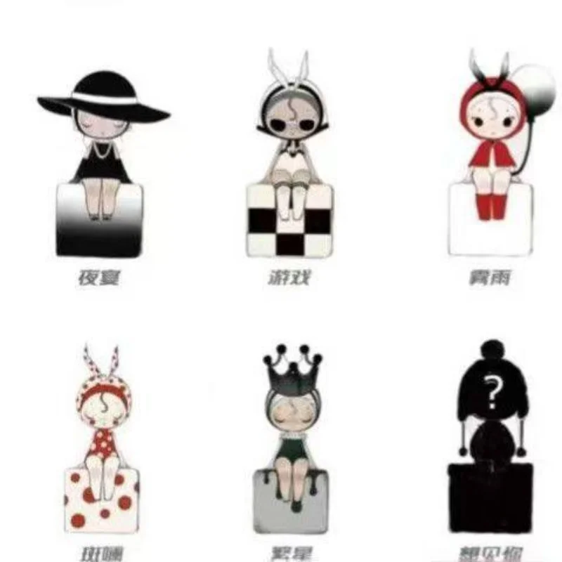 Фото Коллекционная фигурка Sakury Lab Missing U Series 2nd Gen Banna Limited Edition (слепая коробка), милый арт-товар, трендовый подарок, декор №1