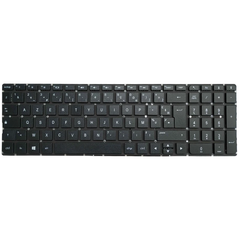 Новая клавиатура для ноутбука HP 250 G4 255 256 G5 15-AC 15-AY 15-AF 15-BA 15-BD 15-BF на французском языке.