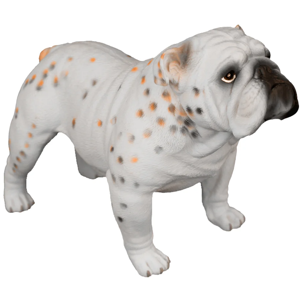 

Decorative Figurine Desktop Simulated Dog Figure Children Dogs Animals