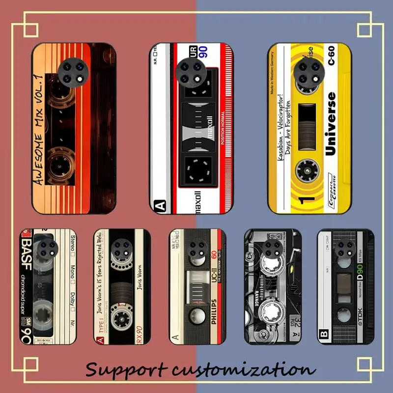 

Vintage Cassette Tape Retro Phone Case for Redmi 5 6 7 8 9 A 5plus K20 4X S2 GO 6 K30 pro