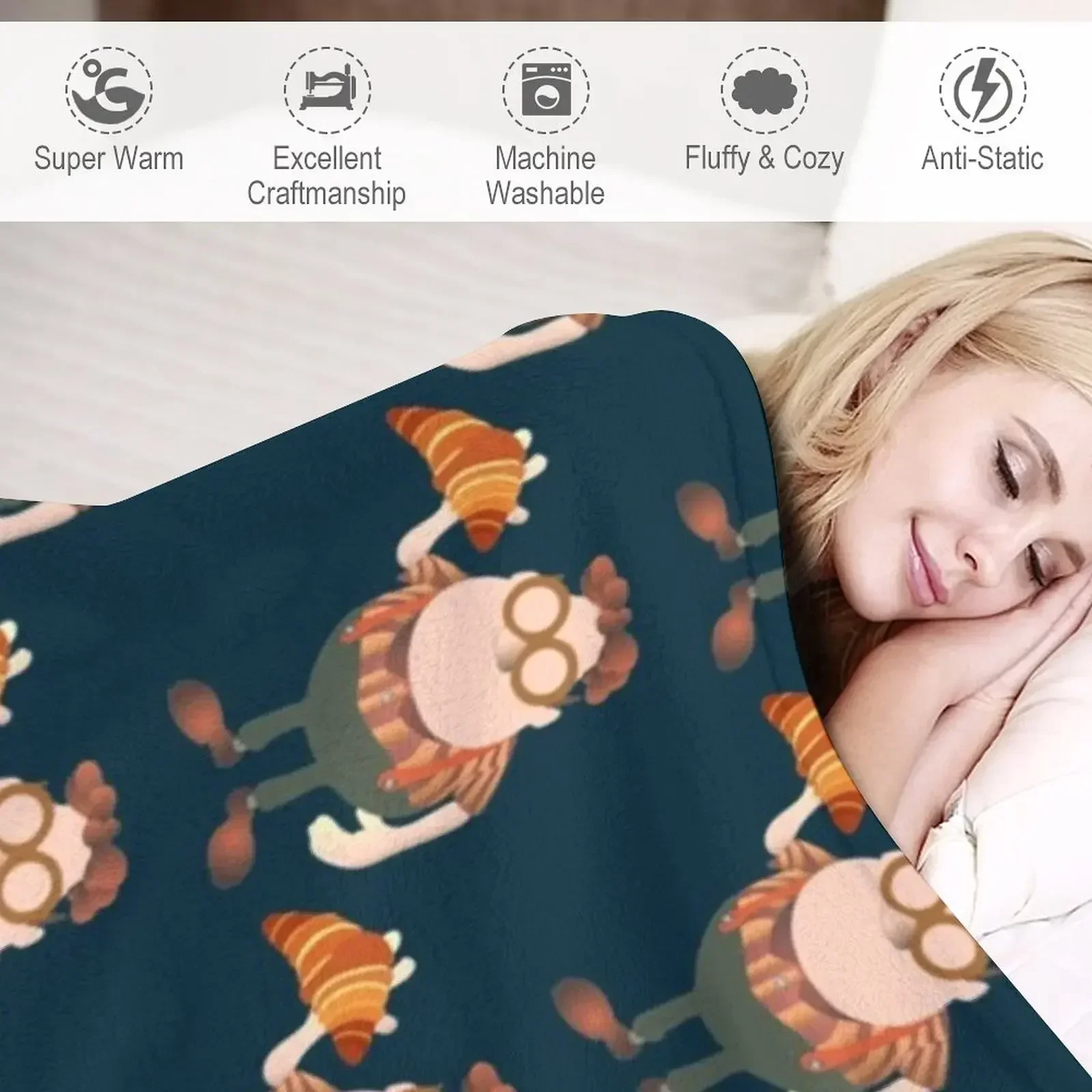 Одеяло Carl Weezer_s Croissant роскошные утепленные покрывала для детской кровати одеяла