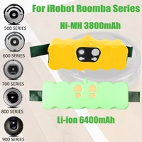 for irobot roomba 500 6400mah 14 4v 3800mah battery roomba 600 700 800 series vacuum cleaner irobot roomba 620 650 770 780 580