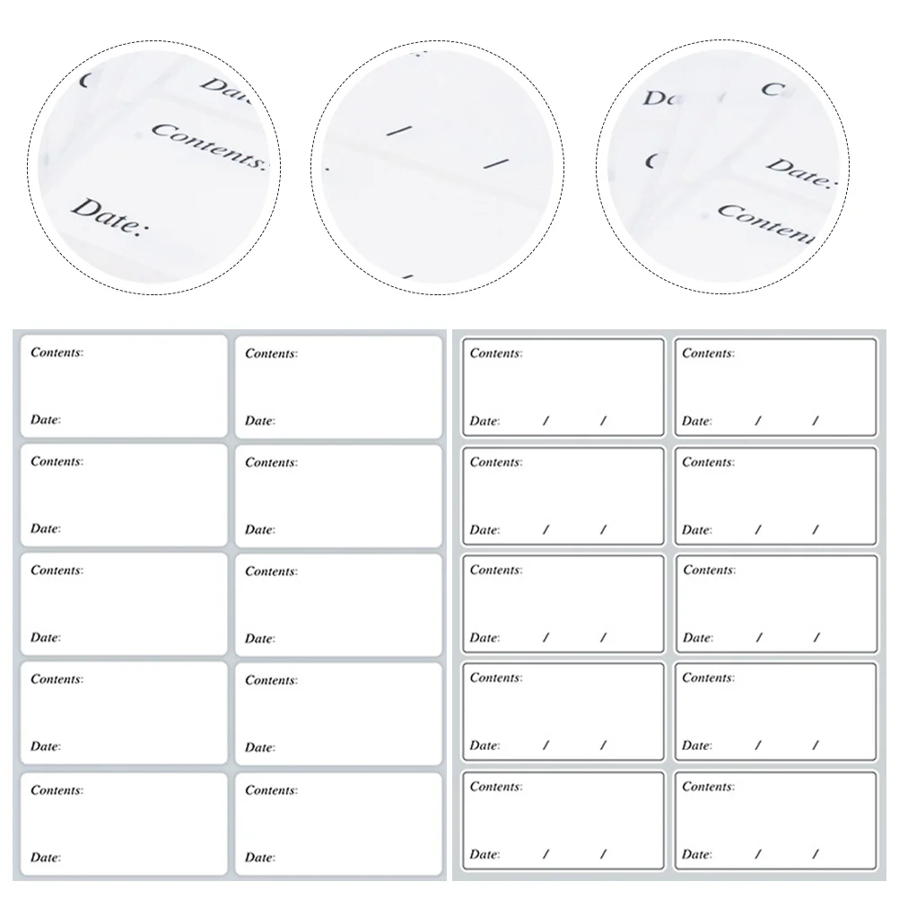 

40 листов, многофункциональные этикетки для бутылок, наклейки для банок