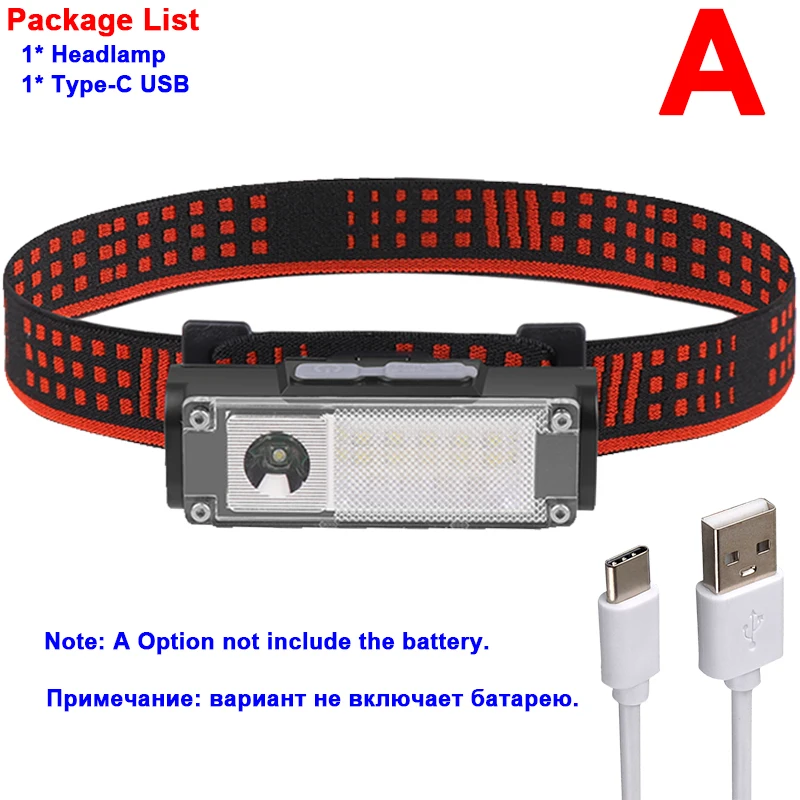 

Налобный фонарь YUNMAI XPE+14*COB