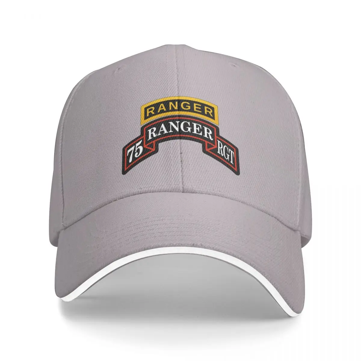 Бейсболка 75th рейнджер полк с языком рейнджера Кепка козырьком Для Гольфа Мужская