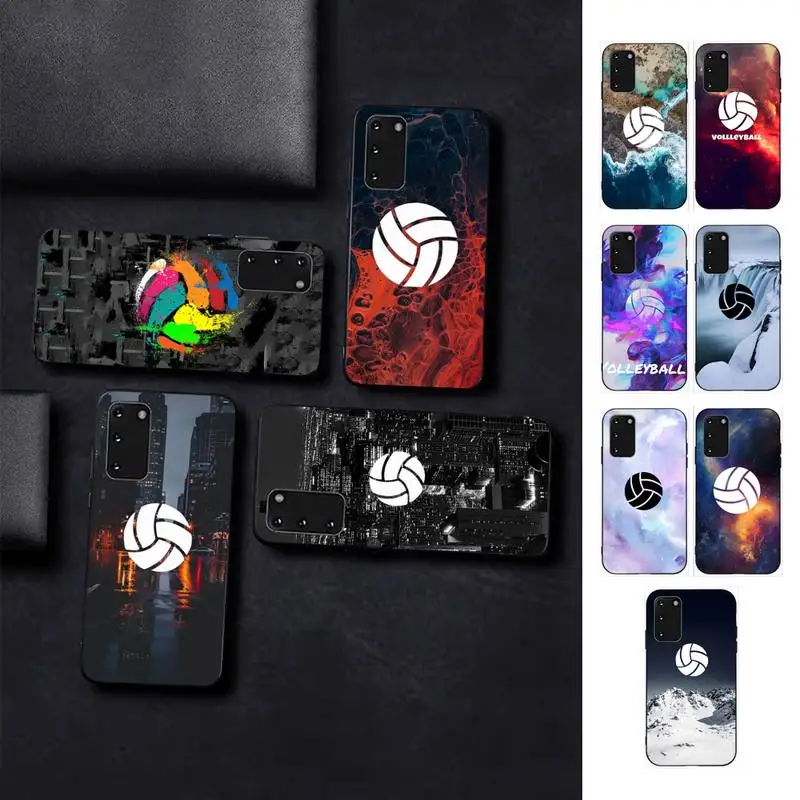 

Volleyball Painted Phone Case for Samsung S10 21 20 9 8 plus lite S20 UlTRA 7edge